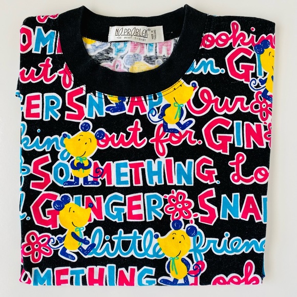 No Problem Men’s Multicolor Cotton Graphic Tees - L - Pre-owned - Picture 5 of 5